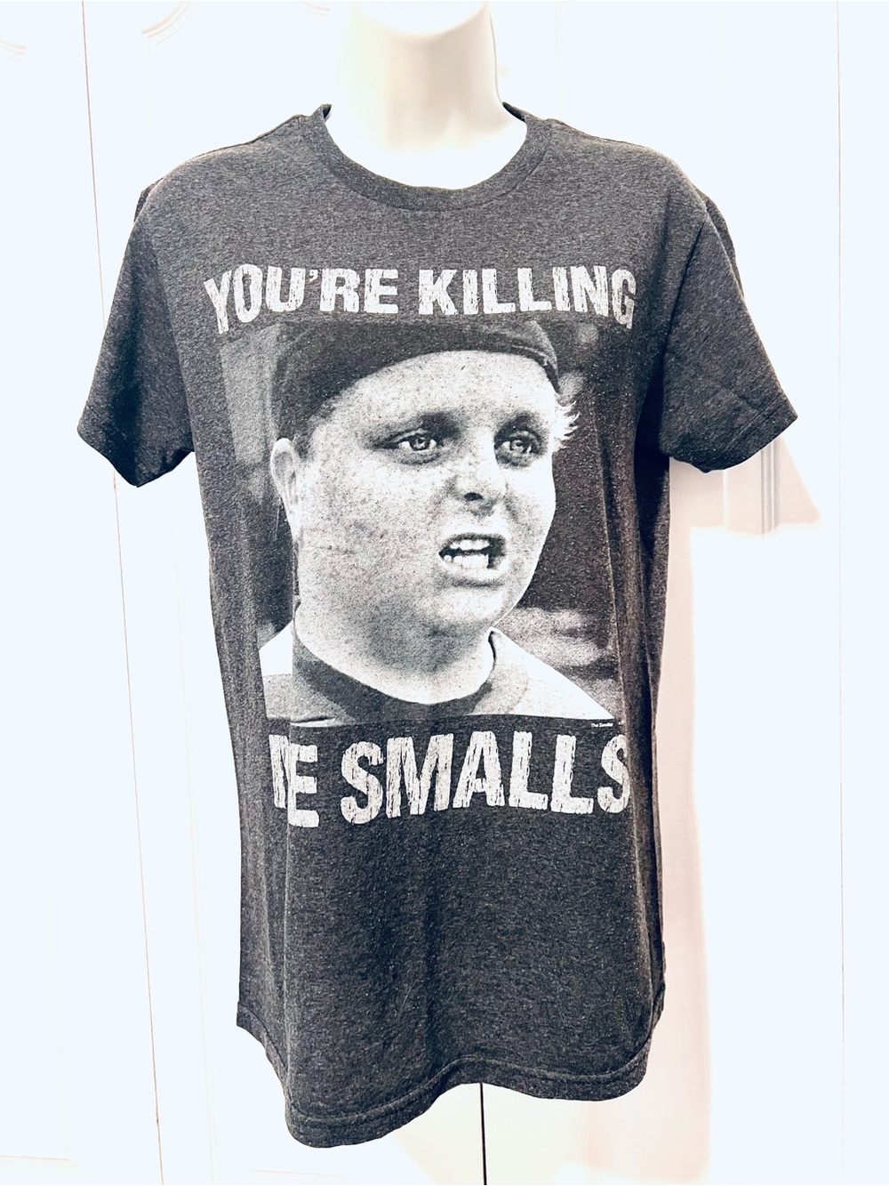 The Sandlot Charcoal Graphic Tee-"You're Killing Me Smalls- Small-Unisex-Comfy